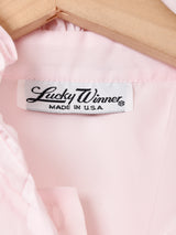 アメリカ製 半袖フリルブラウス