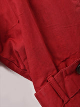 JOHNPARTRIDGE コーデュロイカラー オイルドロングコート