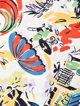 Emerald Motel総柄 オープンカラー半袖シャツ