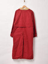 JOHNPARTRIDGE コーデュロイカラー オイルドロングコート