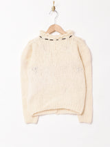 フラワーデザイン カーディガン