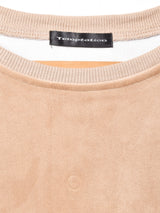 【6色展開】ベロアリブトップス