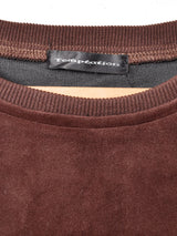 【6色展開】ベロアリブトップス