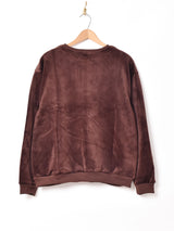 【6色展開】ベロアリブトップス