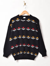 イングランド製 花柄 セーター