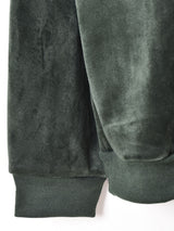 【6色展開】ベロアリブトップス