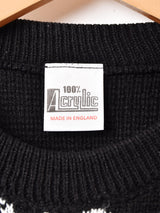 イングランド製 花柄 セーター