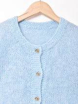 モヘアカーディガン