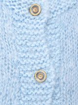 モヘアカーディガン