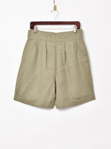 【3色展開】リネン グルカショーツ メンズサイズ