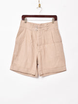 【3色展開】リネン グルカショーツ メンズサイズ