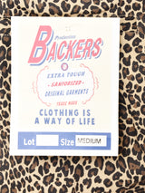 Backersレオパード柄 ショートパンツ