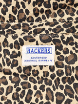 Backersレオパード柄 ショートパンツ