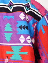 ネイティブ柄 長袖 デザインシャツ