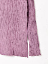 Meridian ウェーブパターン タートルネックセーター