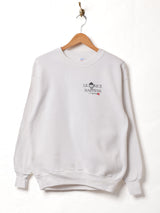 アメリカ製 ワンポイント バックプリント スウェットシャツ