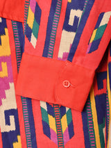 Wrangler ネイティブ柄 長袖 デザインシャツ