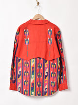 Wrangler ネイティブ柄 長袖 デザインシャツ