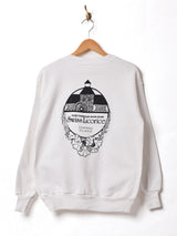 アメリカ製 ワンポイント バックプリント スウェットシャツ