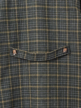 【2色展開】Meridianグレンチェック柄 チェスターコート