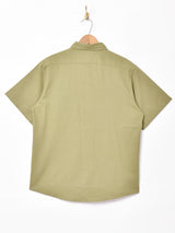 【3色展開】TEMPTATION 半袖コットンリネンシャツ