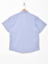 【3色展開】TEMPTATION 半袖コットンリネンシャツ