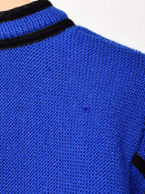 クロップド パフスリーブ ベロアテープ チロルカーディガン