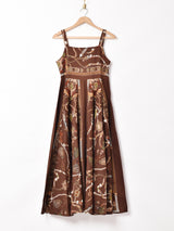 Emerald Motel 総柄 キャミソールワンピース