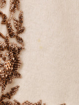 60's ビーズ刺繍 カーディガン