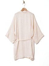 織柄 シルクガウン