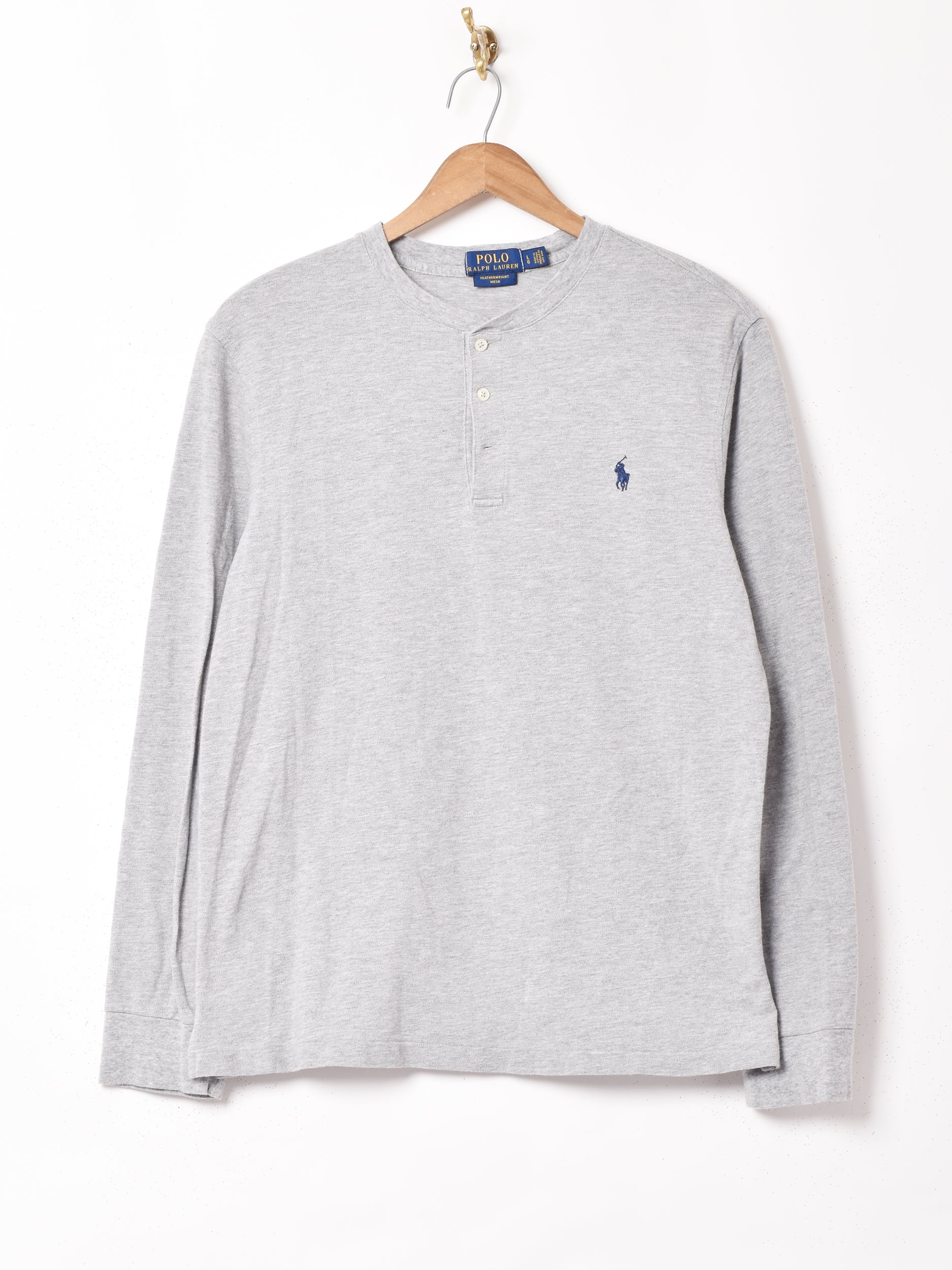Ralph Lauren ヘンリーネック ロンT – 古着屋Top of the Hillのネット 