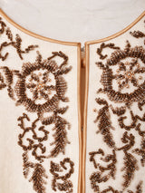 60's ビーズ刺繍 カーディガン