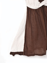 エプロン付き レースアップ チロルワンピース