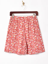 花柄ショートパンツ