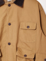 【2色展開】Backers コーデュロイカラー フィッシングジャケット ベージュ