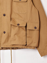 【2色展開】Backers コーデュロイカラー フィッシングジャケット ベージュ