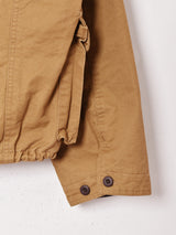 【2色展開】Backers コーデュロイカラー フィッシングジャケット ベージュ