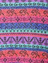 総柄 カーディガン