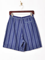 ストライプ ショートパンツ W28
