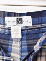 アメリカ製 チェック柄 ショートパンツ