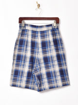 アメリカ製 チェック柄 ショートパンツ