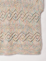 ミックスヤーン ニットベスト