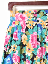 アメリカ製 花柄 ショートパンツ