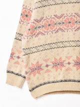 アメリカ製 EddieBauer 総柄セーター