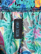 総柄 ショートパンツ