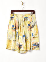 総柄 ショートパンツ W29