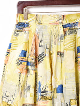 総柄 ショートパンツ W29