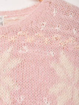 総柄 ハンドニット セ ーター