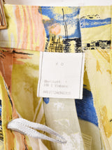 総柄 ショートパンツ W29