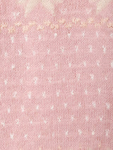 総柄 ハンドニット セ ーター